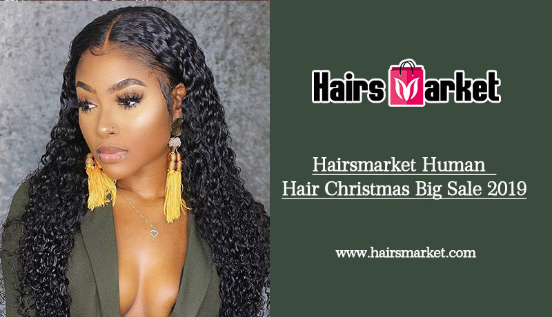 Hairsmarket Human  Hair Christmas Big Sale 2019