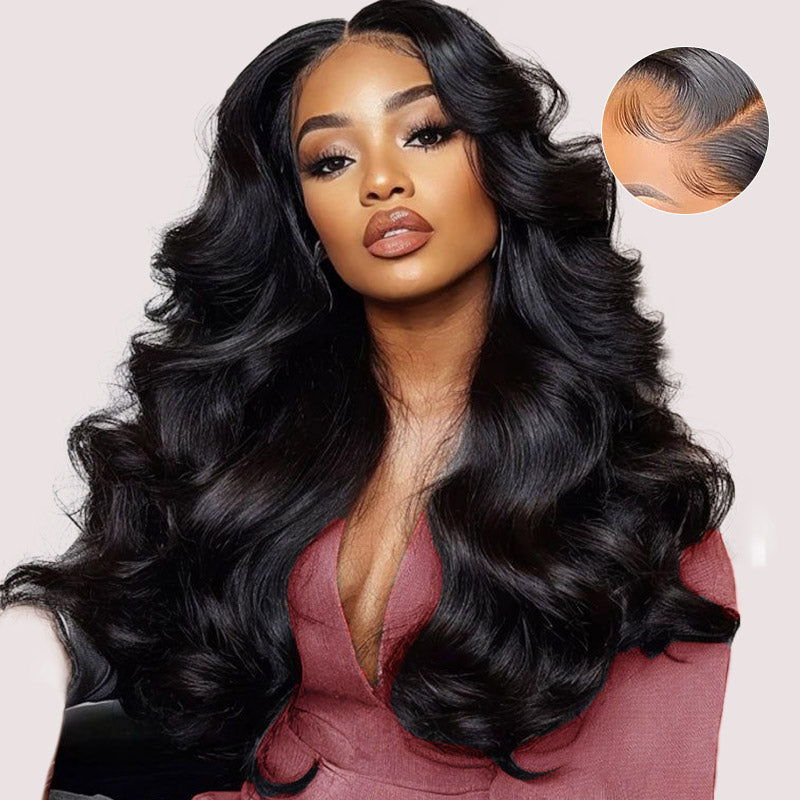 30"=$179 | 13x6 HD Lace Front Human Hair Wigs Pre Plucked Glueless Wig 180% Density