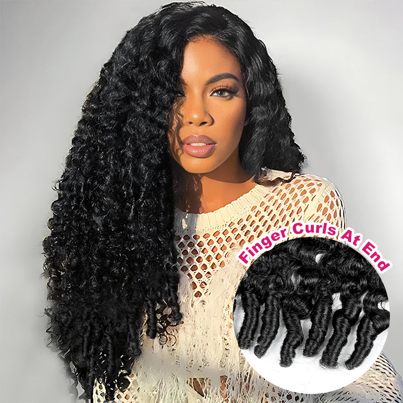 Hairsmarket Burmese Curly Pre Plucked Glueless Wigs 5x5 Lace Human Hair Wigs For Black Woman