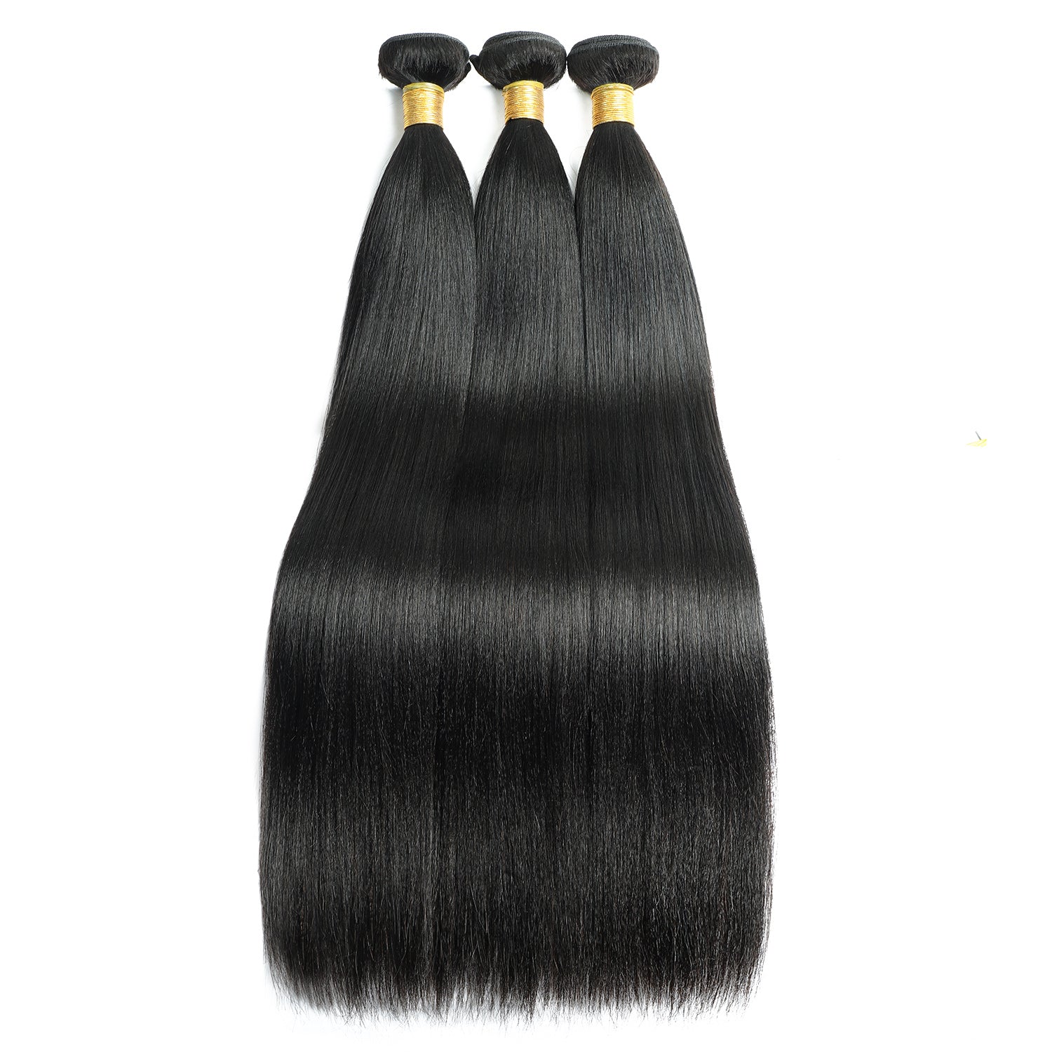 Hairsmarket Light Yaki Human Hair Bundle Brazilian Hair Weave 3 bundles