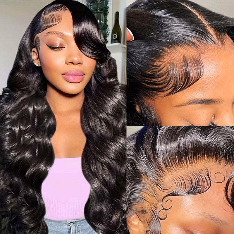 Hairsmarket Wear & Go Glueless Wig Body Wave 7x6 Lace Closure Human Hair Wigs Ready To Go