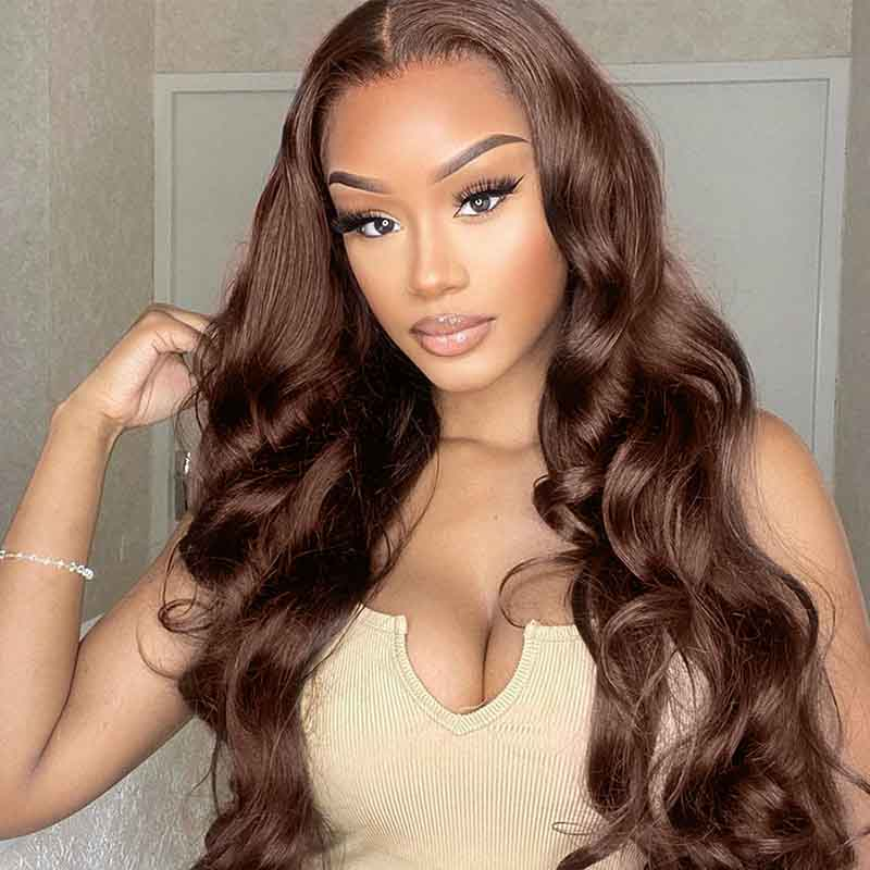 (Bogo Free)Hairsmarket Honey Blonde 13x4 Lace Front Glueless Wigs HD Transparent