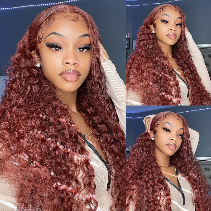 (Bogo Free)Hairsmarket Honey Blonde 13x4 Lace Front Glueless Wigs HD Transparent