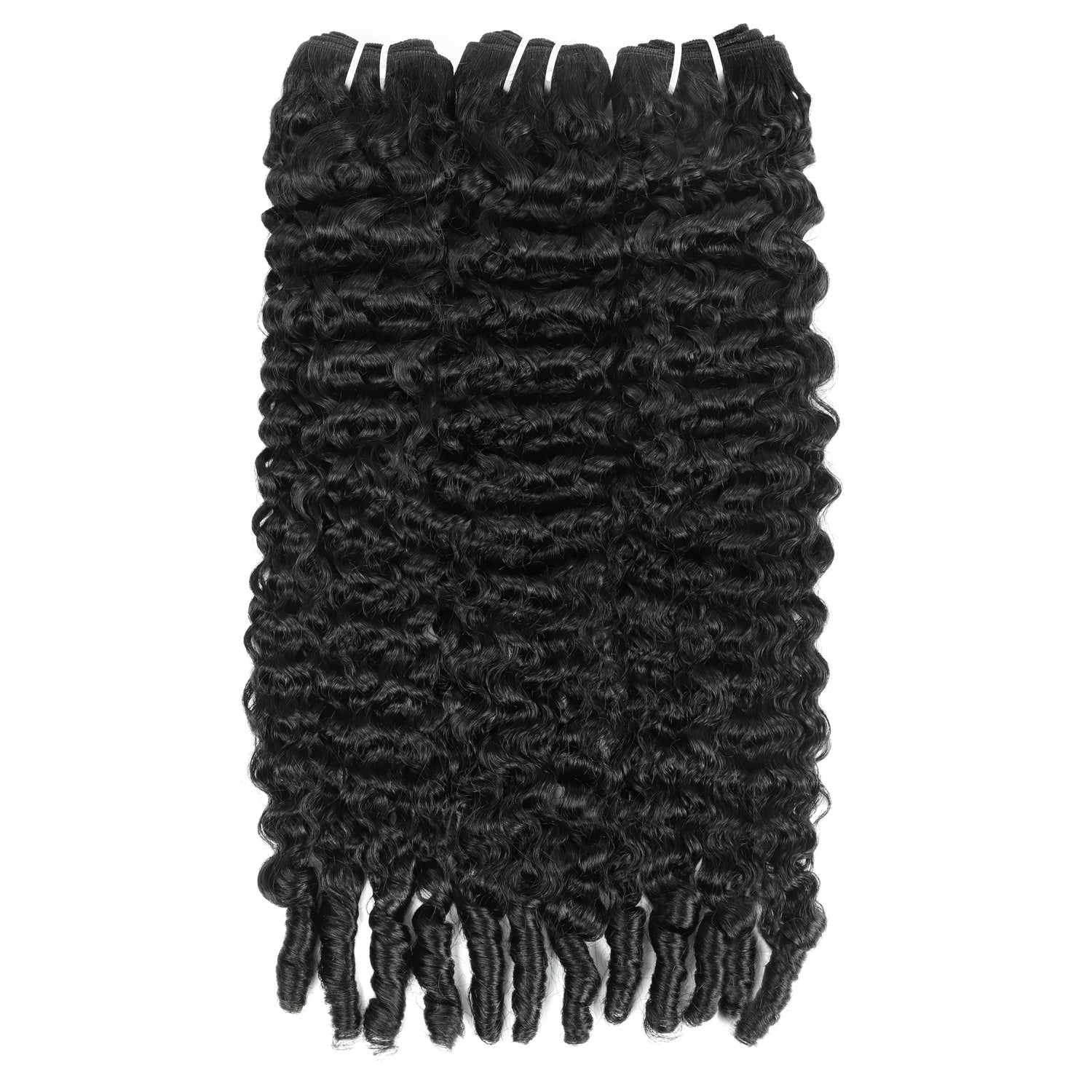 Hairsmarket Burmese Curly 3 Bundles With 13x4 Lace Frontal 100% Virgin Human Hair Extensions