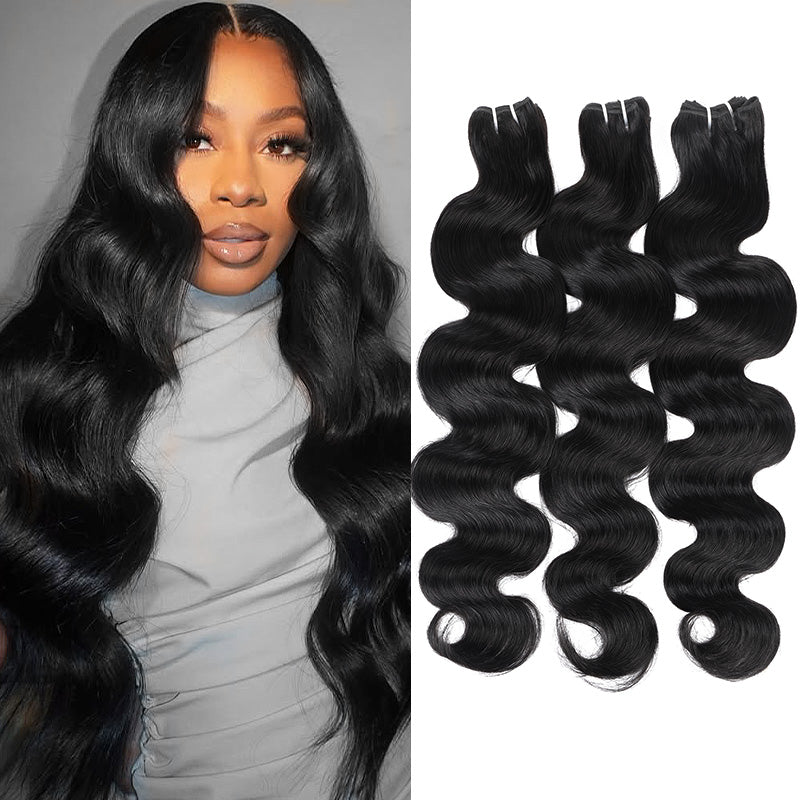 Hairsmarket Brazilian Body Wave Bundles 10A Unprocessced Virgin 100% Human Hair Extensions 1 Pc/3 Pcs