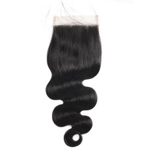 Body Wave 5*5 Lace Closure With Baby Hair 8A Remy Human Hair