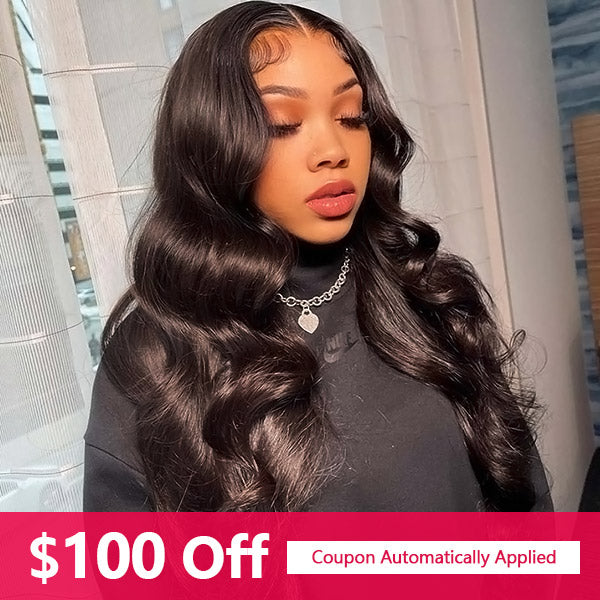 $100 Off 4x4 Body Wave Lace Closure Wigs