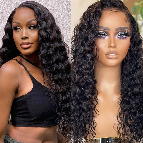 Water Wave Wig 13x4 HD Lace Front Wig Brazilian Hair Glueless 13x6 Lace Frontal Wig
