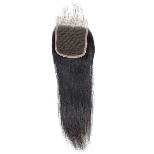 Ishow Straight Human Hair 4x4 Lace Closure With Baby Hair