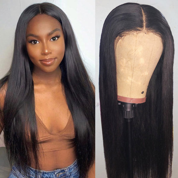 Hairsmarket 13*6*1 Lace Part Wigs Virgin Straight Human Hair Wigs