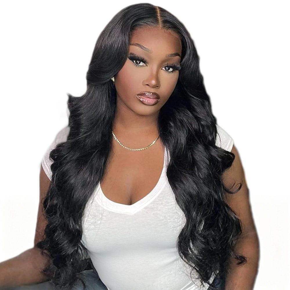 Hairsmarket Body Wave HD Lace Full Lace Frontal Wig 13x4 Human Hair Wigs Undetectable Lace 250% Density