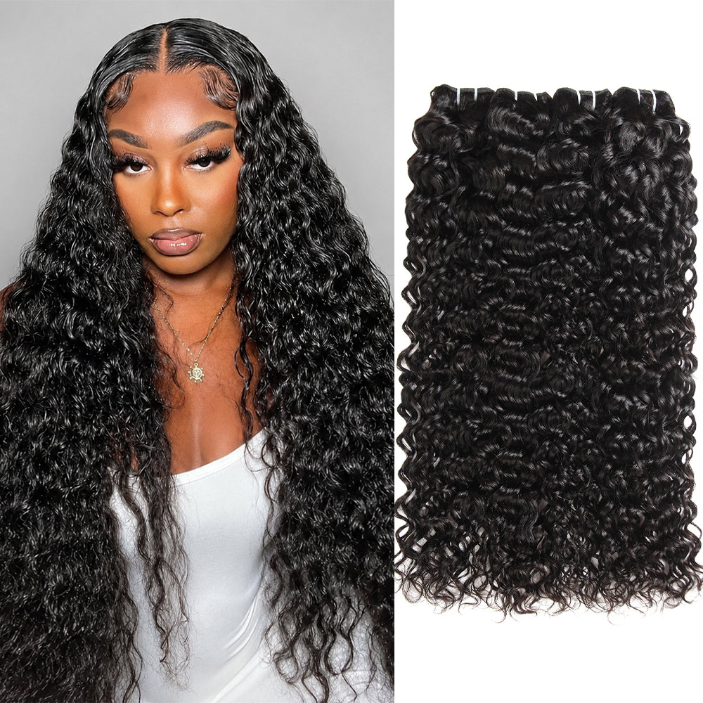 Hairsmarket Malaysian Virgin Hair Unprocessed Water Wave Bundles 4Pcs/Lot