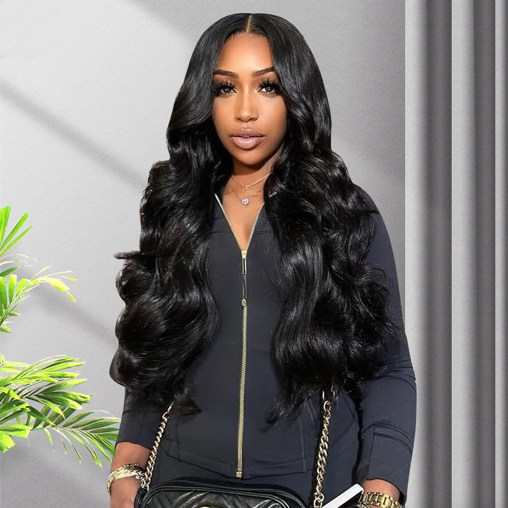Body Wave Wig 13x4 Lace Front Wigs Glueless Body Wave Transparent Lace Frontal Human Hair Wigs