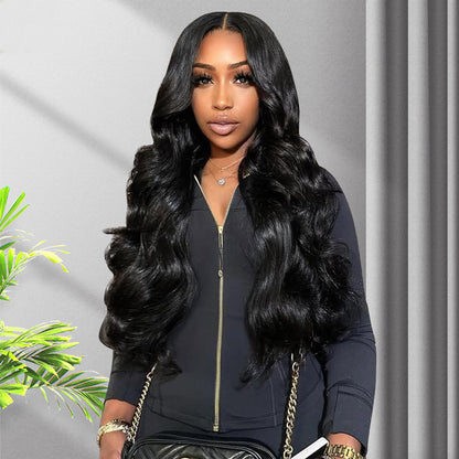 Body Wave Wig 13x4 Lace Front Wigs Glueless Body Wave Transparent Lace Frontal Human Hair Wigs