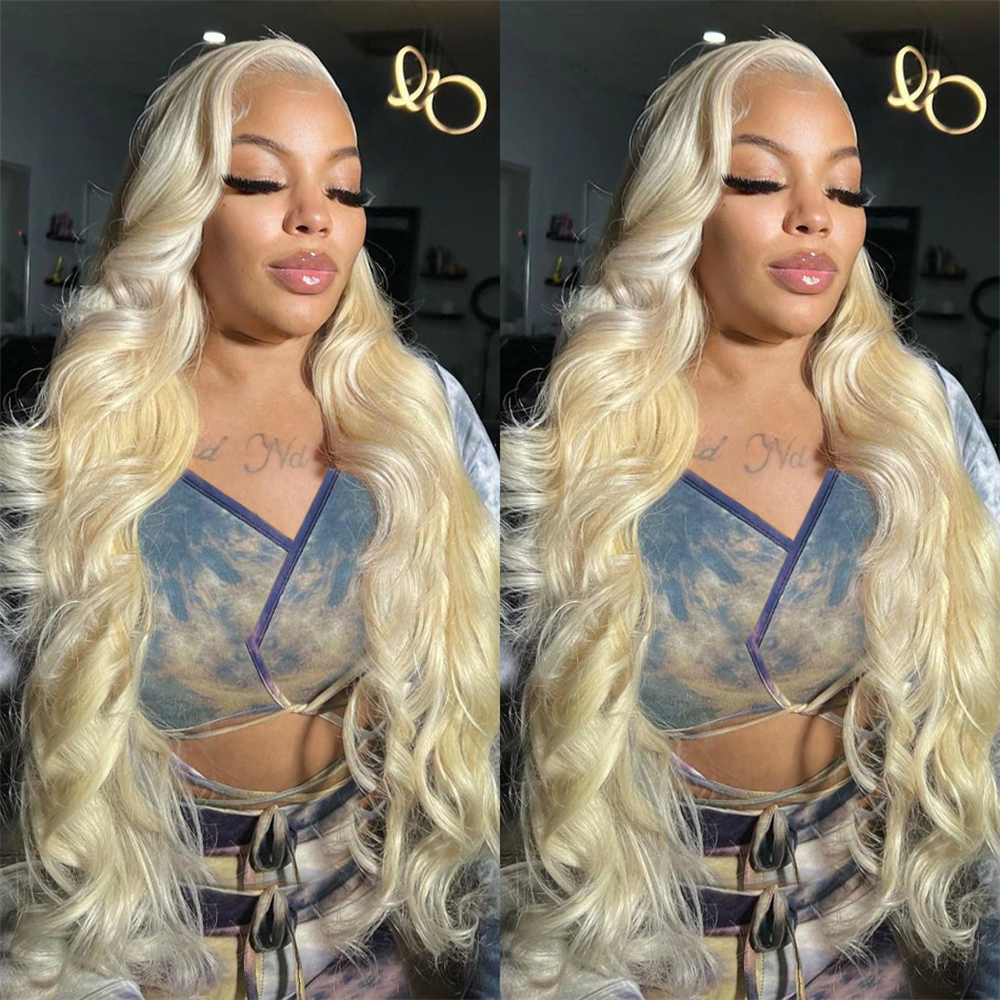Overnight Shipping 613 Body Wave Human Hair Wigs HD 13x4 Lace Frontal Wigs