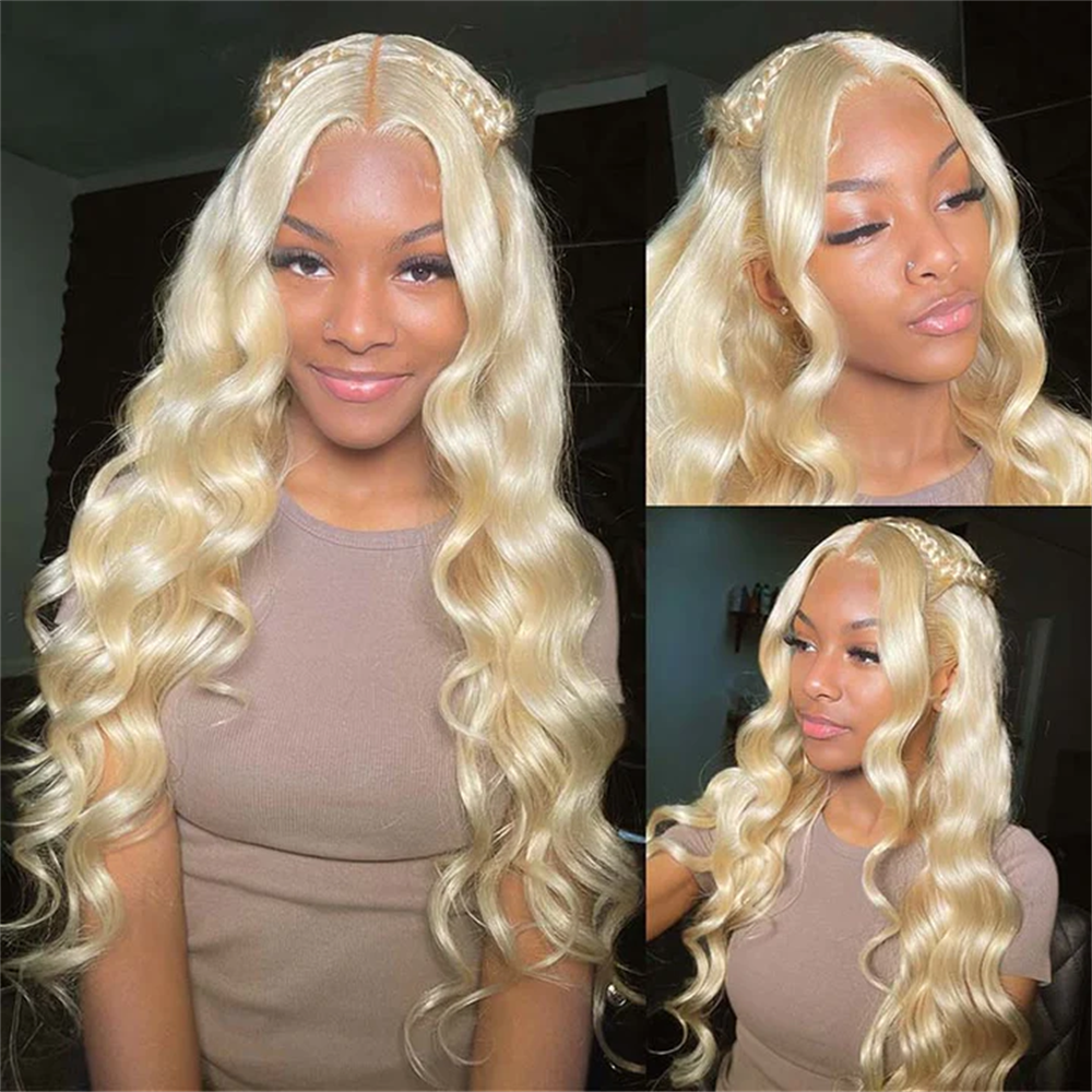Overnight Shipping 613 Body Wave Human Hair Wigs HD 13x4 Lace Frontal Wigs