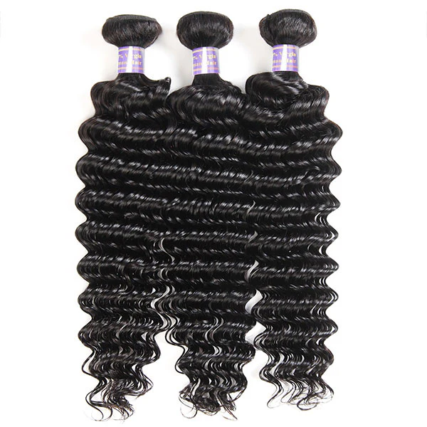 (Super Sale) 9A Remy Brazilian Human Hair Bundles Virgin Human Hair Extension3 Bundles