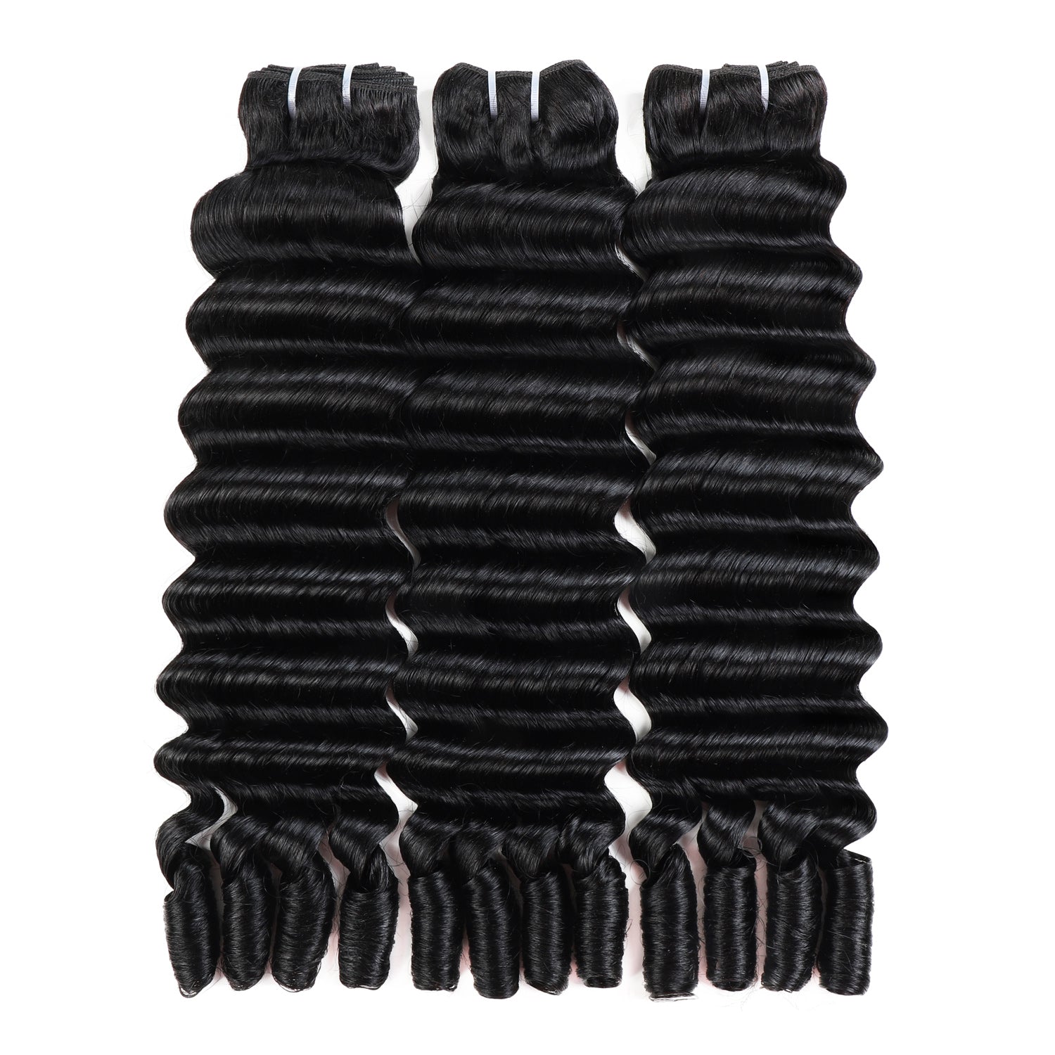 Hairsmarket Burmese Loose Deep Bundles With Spiral Ends 12A Virgin Human Hair Bundles Unprocessed 100% Human Hair Double Weft