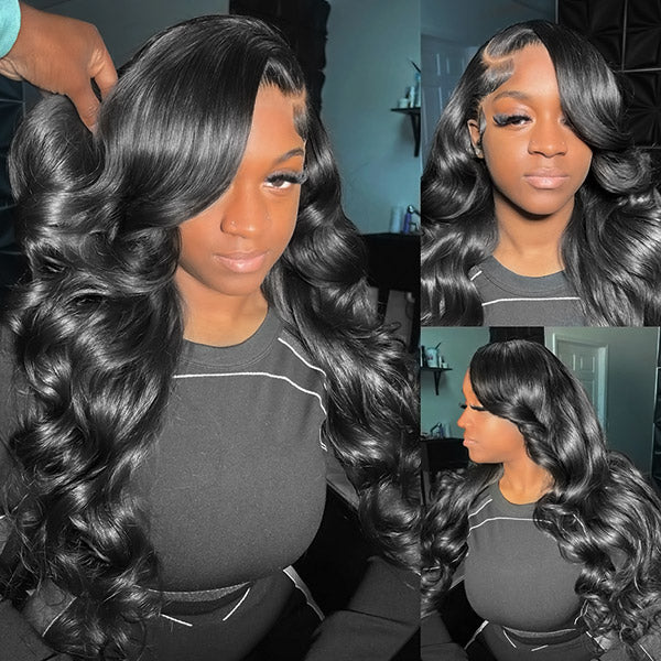 Body Wave Glueless Wigs 13x4 Lace Front Wigs Human Hair HD Lace Frontal Wigs