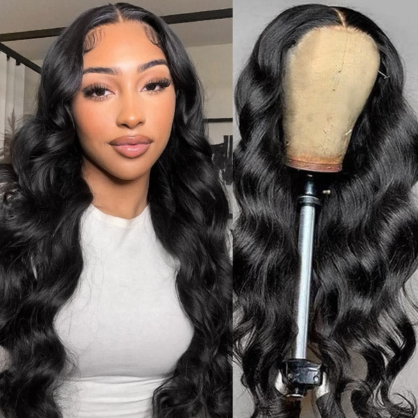 Body Wave Glueless Wigs 13x4 HD Lace Front Wigs Pre Plucked 30Inch Body Wave Frontal Wigs