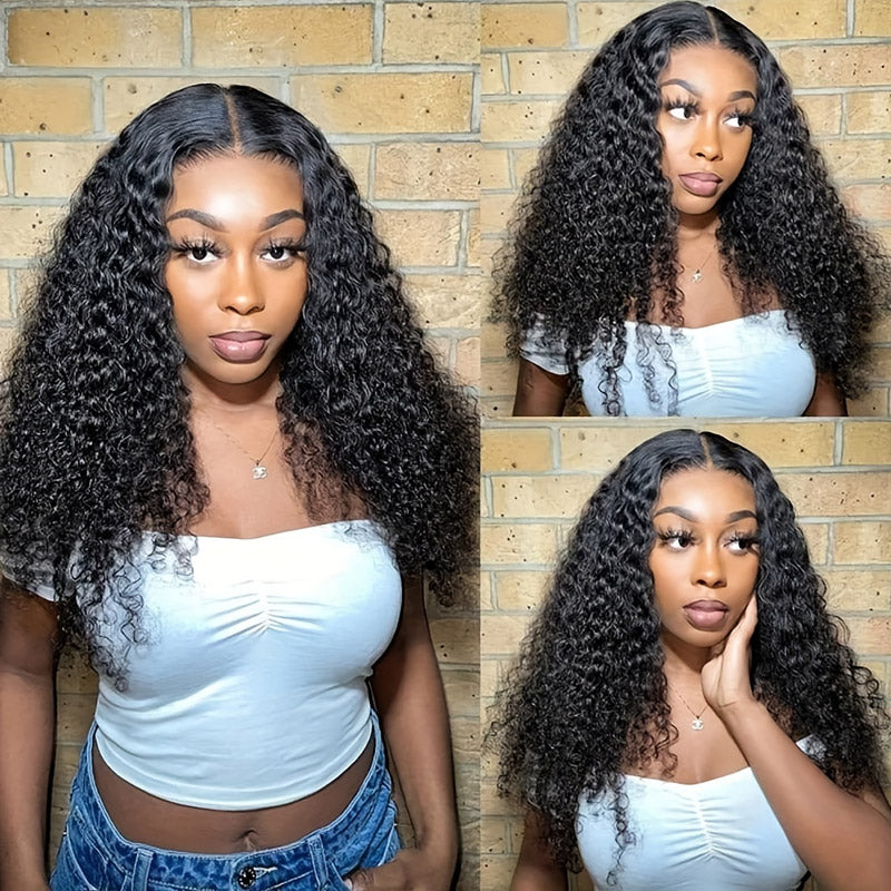 Hairsmarket Easy Wear And Go Wig Deep Wave 7x6 HD Lace Closure Wig Tiny Knots Human Hair Wigs