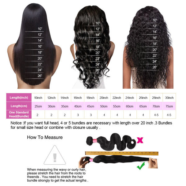 Allove 9A Brazilian Hair Straight Human Hair 3 Bundles with Free Hair Topper