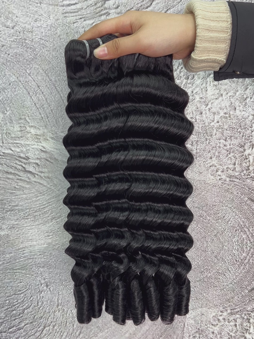 Hairsmarket Burmese Loose Deep Bundles With Spiral Ends 12A Virgin Human Hair Bundles Unprocessed 100% Human Hair Double Weft