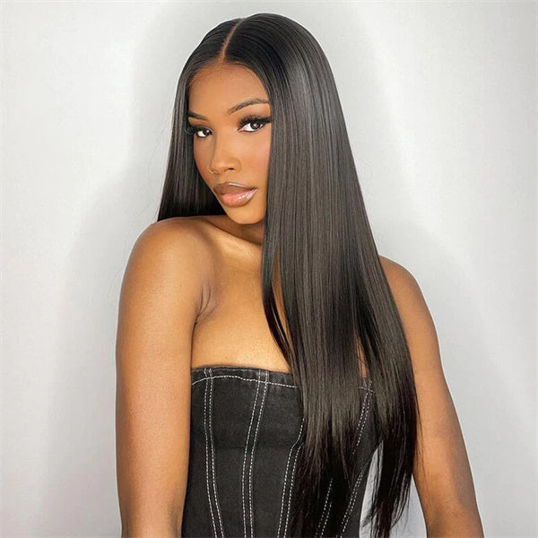 Straight Lace Front Wigs 13x4 Lace Frontal Wig Glueless Human Hair Wigs