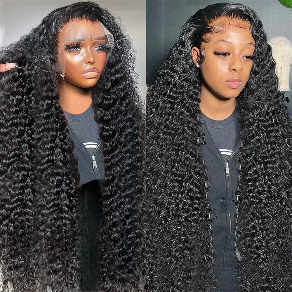 Hairsmarket Water Wave Wigs 13x4 HD Lace Frontal Wig Glueless Human Hair Wigs 30 Inch Long Wig