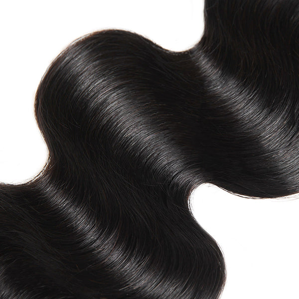 Allove 9A Virgin Hair Body Wave 3 Bundles Unprocessed Peruvian Human Hair Weave