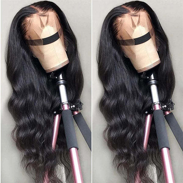 360 Lace Frontal Wigs Body Wave Lace Wig Pre Plucked With Baby Hair, Lace Part Human Hair Wigs