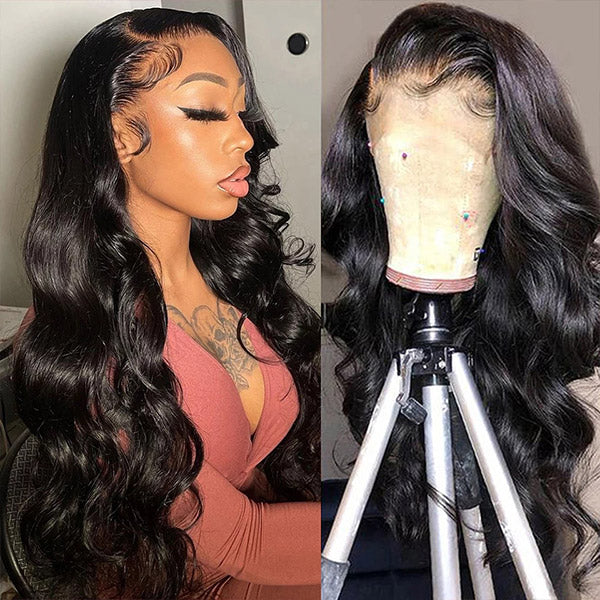 Body Wave Wig 13x4 Lace Front Wigs Glueless Lace Frontal Human Hair Wigs