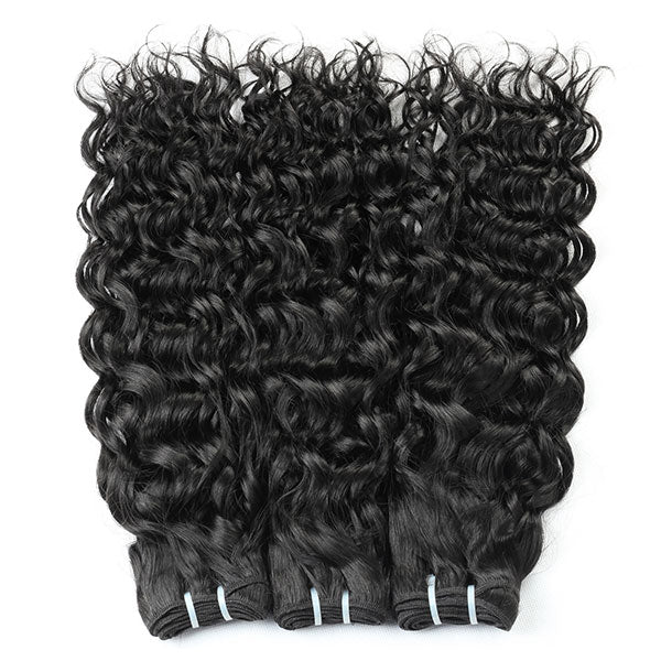 Brazilian Water Wave Human Hair Weave 10A Quality 100% Virgin Hair