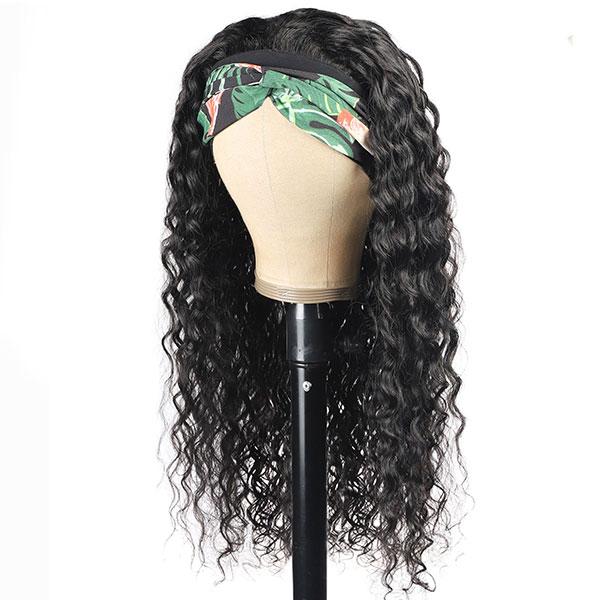 Hairsmarket Headband Human Hair Wigs