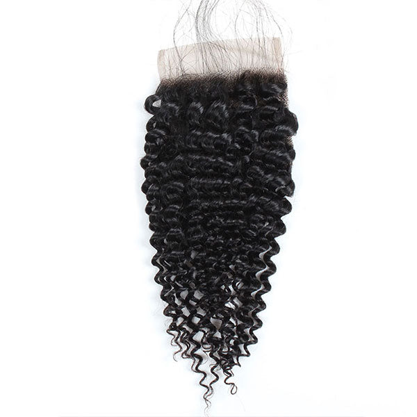 Virgin Curly Human Hair 4x4 Lace Closure 1 Piece – Hairsmarket
