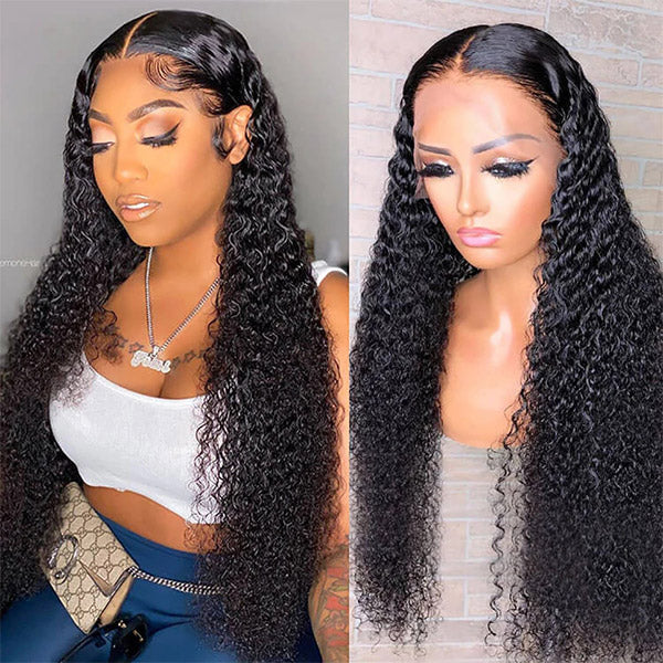 13x4 HD Lace Front Wig Brazilian Curly Human Hair Wigs 13x6 Lace Frontal Wig
