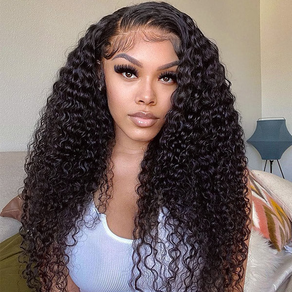Ishow Brazilian Curly Human Hair 4 Bundles Virgin Hair Extensions