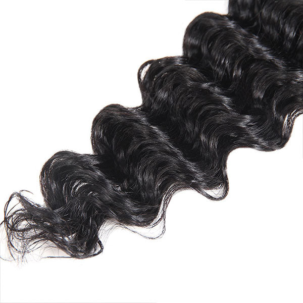 Ishow Virgin Deep Wave Human Hair Extensions 1 Bundle For Sale