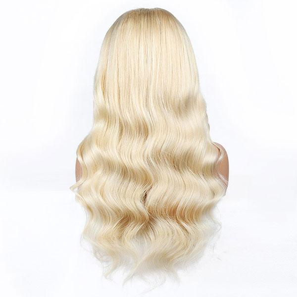 613 Blonde Hair Lace Wigs Virgin Body Wave Human Hair 13*4 Lace Front Wigs