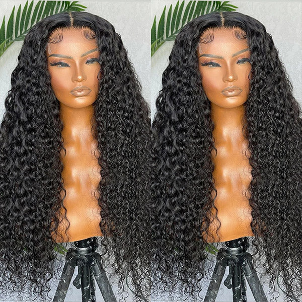 40 Inch Long Curly Hair Wigs 4x4 Lace Closure Wigs Kinky Curly 5*5 HD Lace Closure Wig