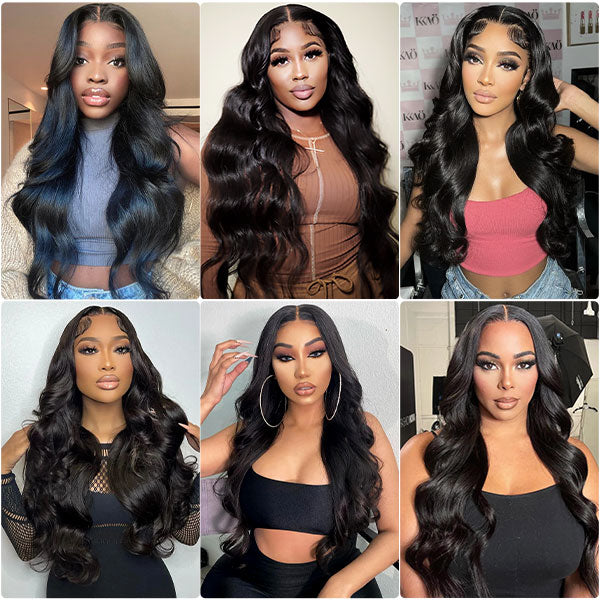 Body Wave Lace Wig 5x5 Lace Closure Wig Undetectable HD Lace Wig Pre Plucked