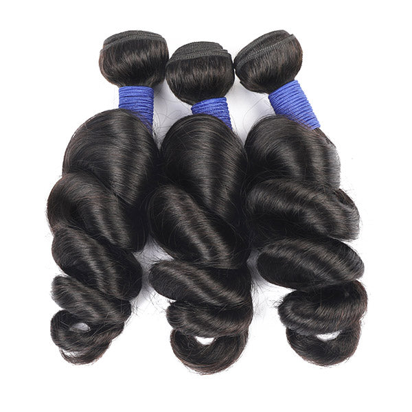 Brazilian Loose Wave Human Hair 3 Pieces 10A Quality 100% Virgin Remy Hair
