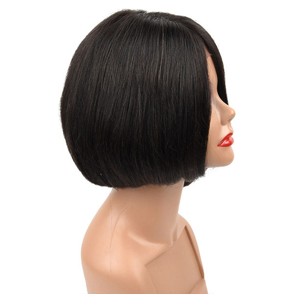 Hairsmarket New Arrival Short Straight Human Hair Wigs Natural Looking