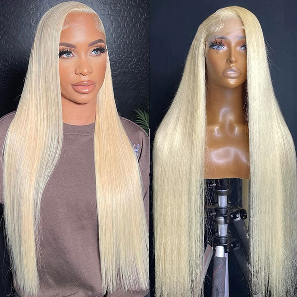 613 Blonde 13x6 Lace Front Wigs Straight Human Hair HD Lace Front Wigs