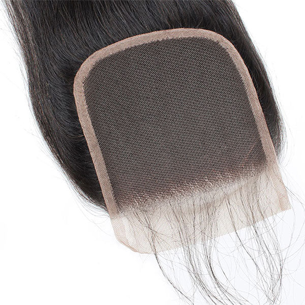 Ishow Straight Human Hair 4x4 Lace Closure With Baby Hair