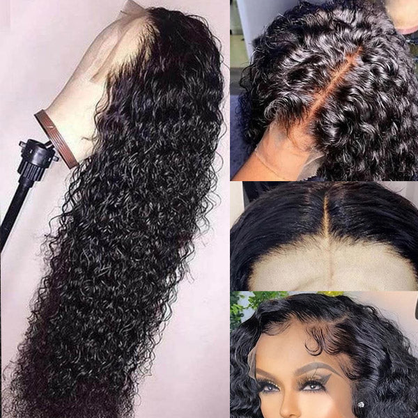 Curly Hair HD Lace Front Wigs Virgin Human Hair 13x4 Kinky Curly Hair Lace Front Wigs