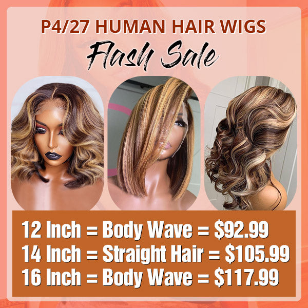 P4/27 T Part Wigs Highlight Lace Wigs Flash Sale