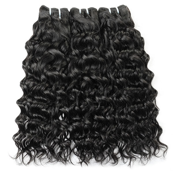 Brazilian Water Wave Human Hair Weave 10A Quality 100% Virgin Hair
