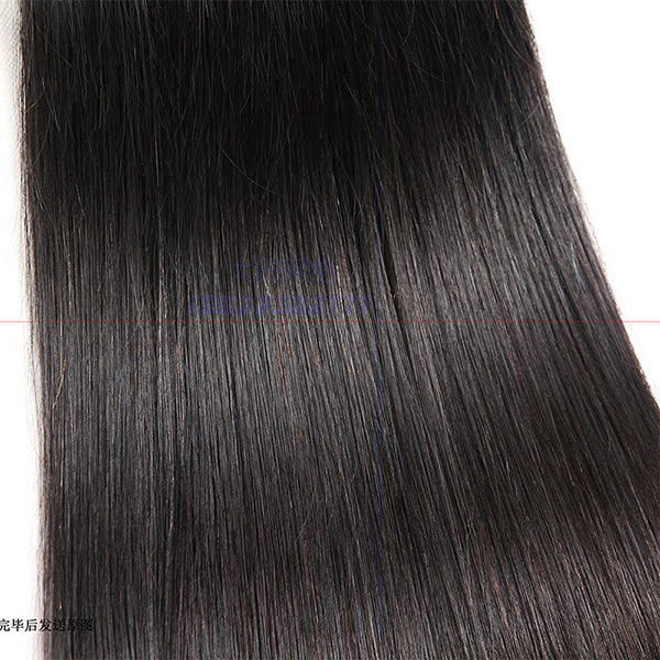 Allove 9A Virgin Brazilian Hair 4 Bundles Unprocessed Straight Hair Extensions