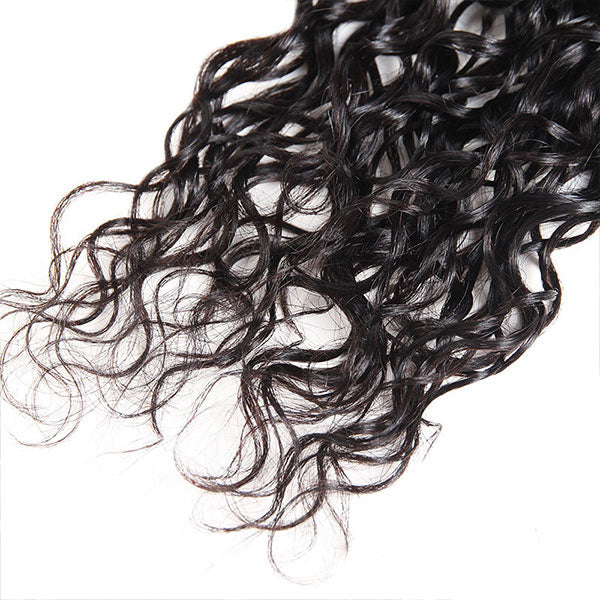 Ishow Virgin Indian Human Hair 100% Unprocessed Water Wave Hair 4 Bundles